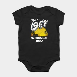 Made in 1967 All Original Parts (Mostly) Baby Bodysuit
